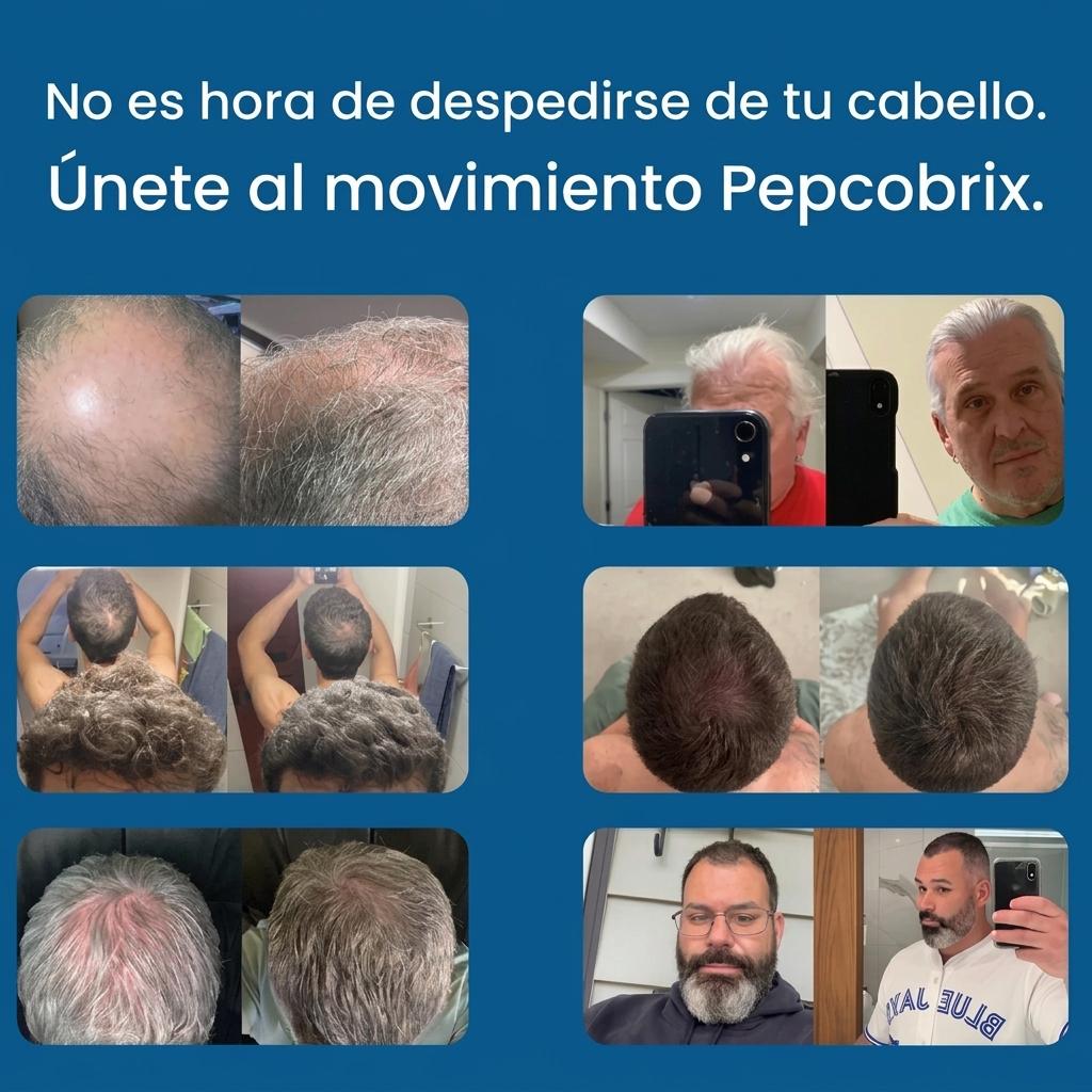 Pepcobrix Sistema para el Crecimiento del Cabello