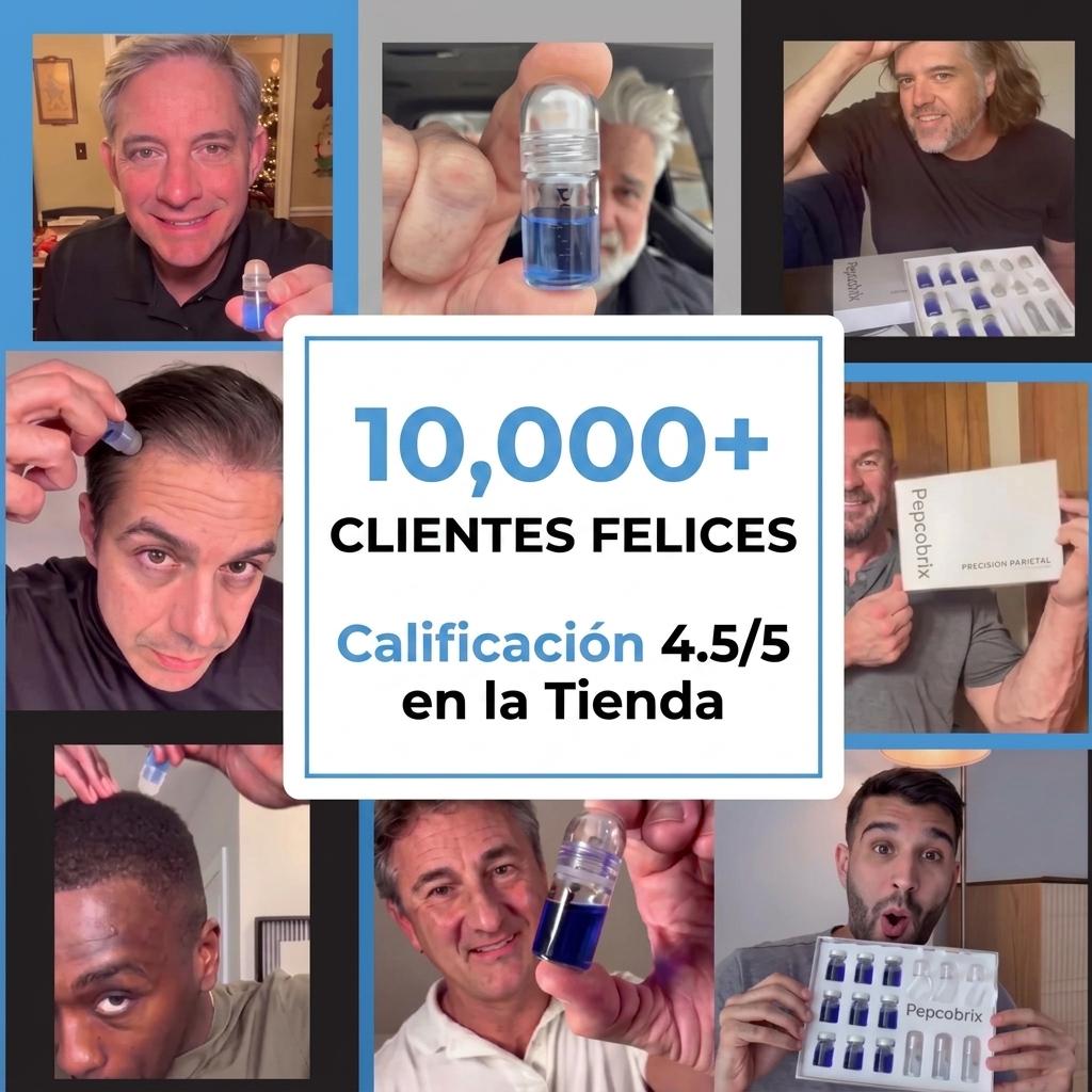 Pepcobrix Sistema para el Crecimiento del Cabello