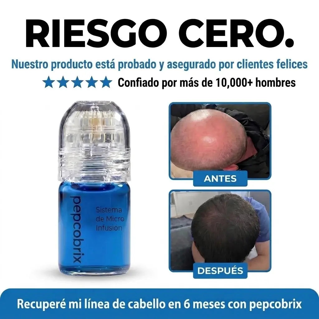 Pepcobrix Sistema para el Crecimiento del Cabello