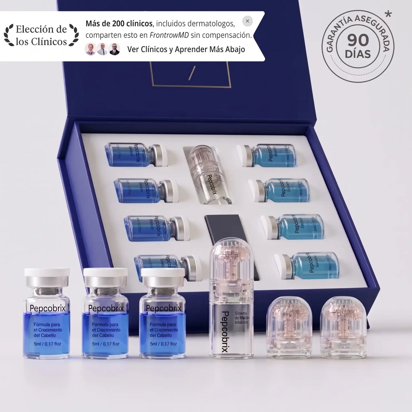 Pepcobrix Sistema para el Crecimiento del Cabello